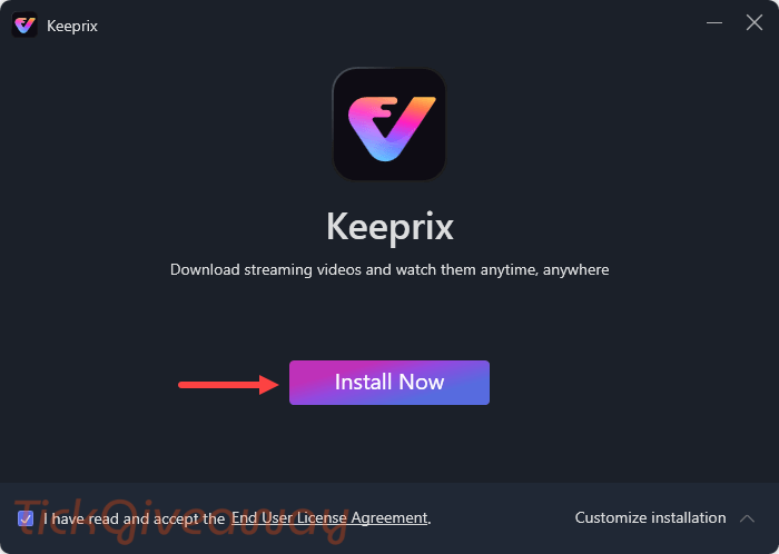 install keeprix all in one downloader
