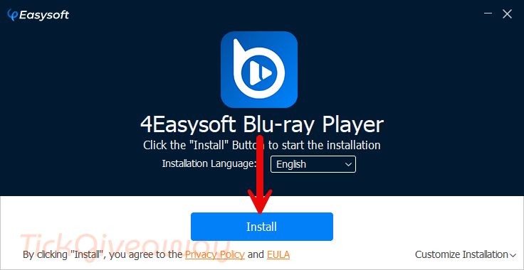 installation 4easysoft blu ray player