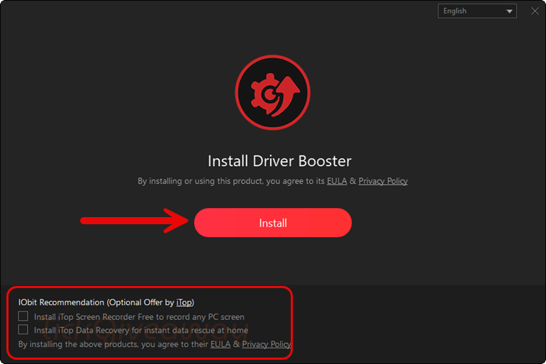 installation iobit driver booster pro free