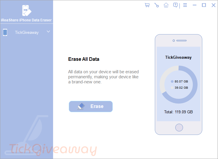 iReaShare iPhone Data Eraser