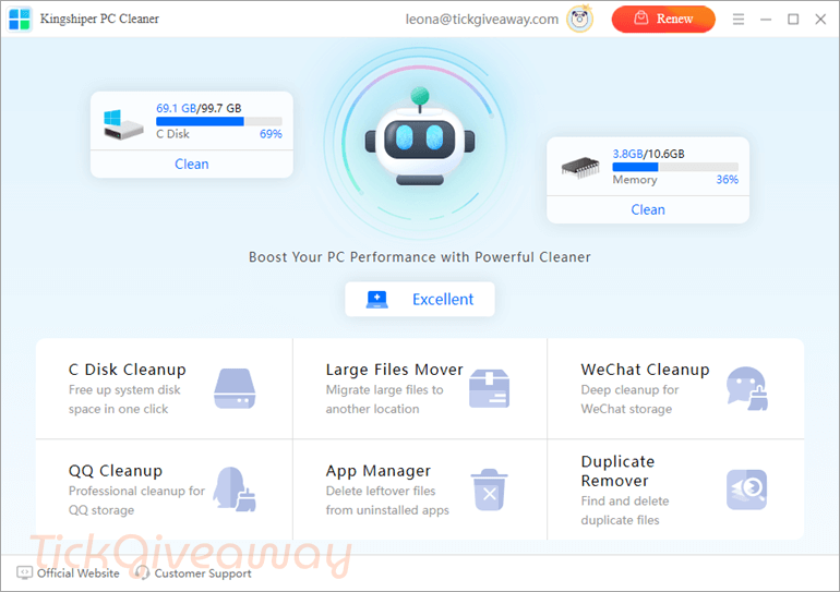 Kingshiper PC Cleaner