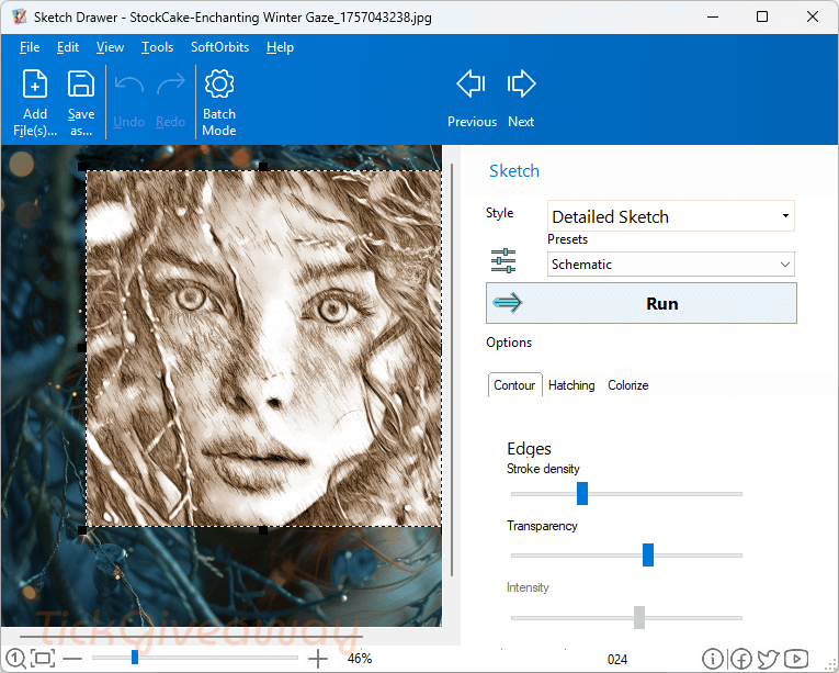 SoftOrbits Sketch Drawer Pro