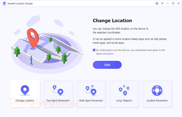 TunesKit Location Changer 