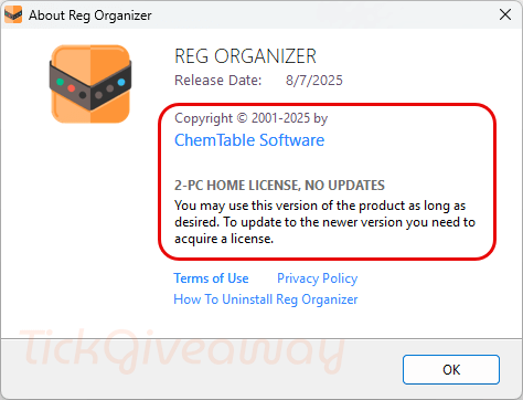 about reg organizer pro free
