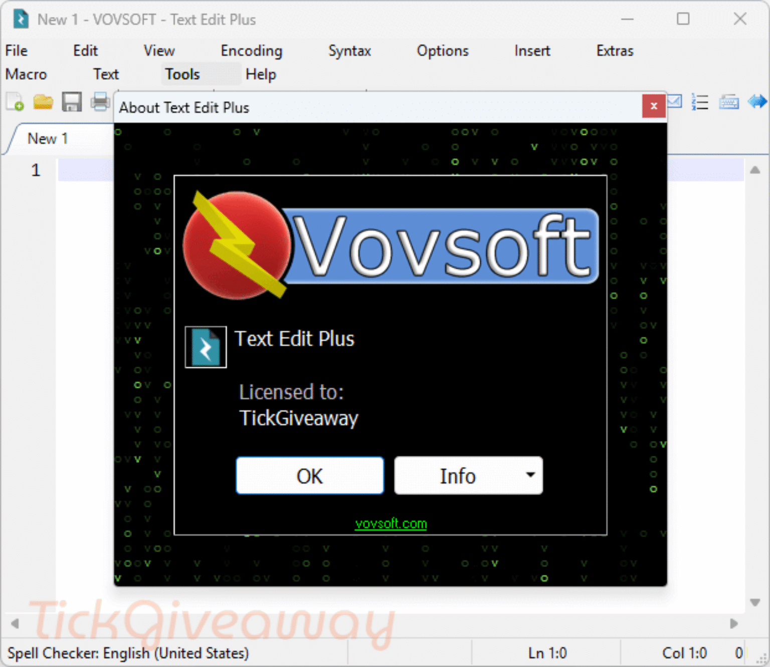 Giveaway: Vovsoft Text Edit Plus Key (100% Discount)