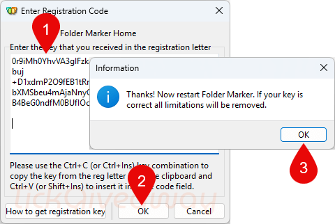activate folder marker home key activate folder marker home key
