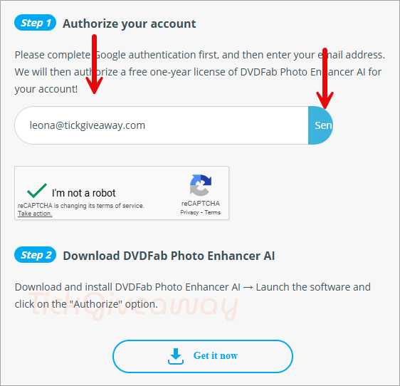 dvdfab photo enhancer ai giveaway page free