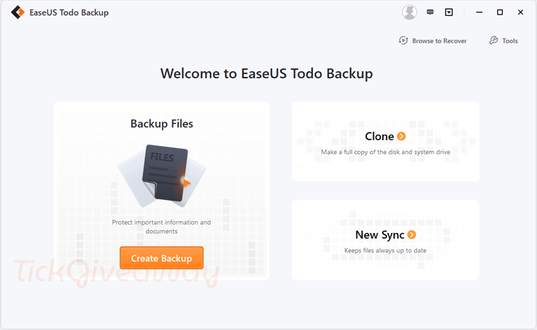 EaseUS Todo Backup Home