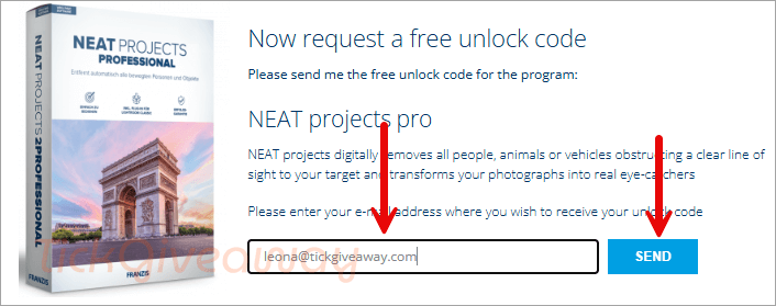 franzis neat projects giveaway code