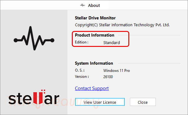 get stellar drive monitor free
