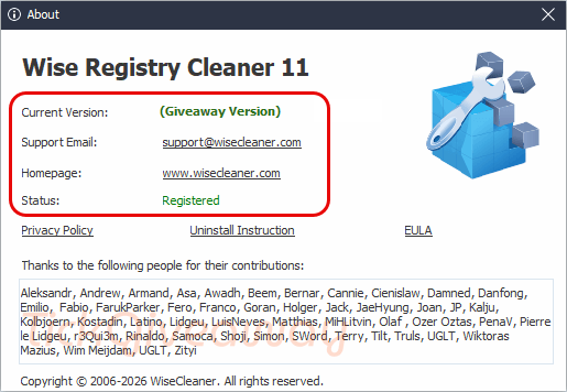 get wise registry cleaner free