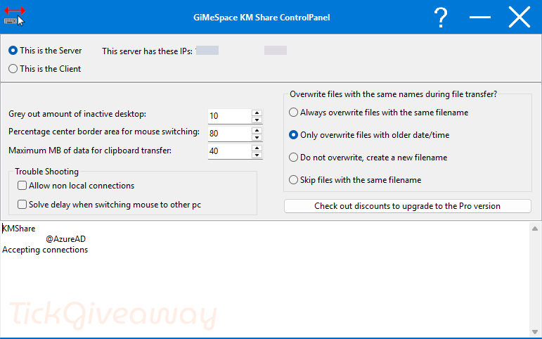gimespace kmshare main screenshot gimespace kmshare main screenshot