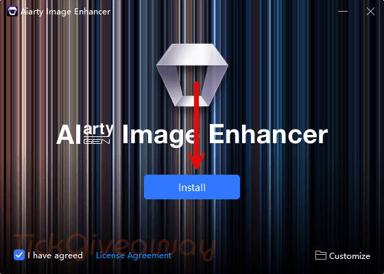 install aiarty image enhancer free