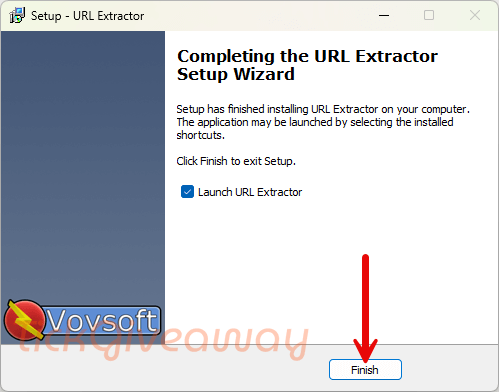 install vovsoft url extractor free