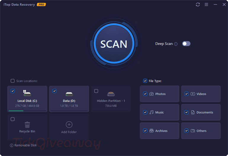 iTop Data Recovery Pro