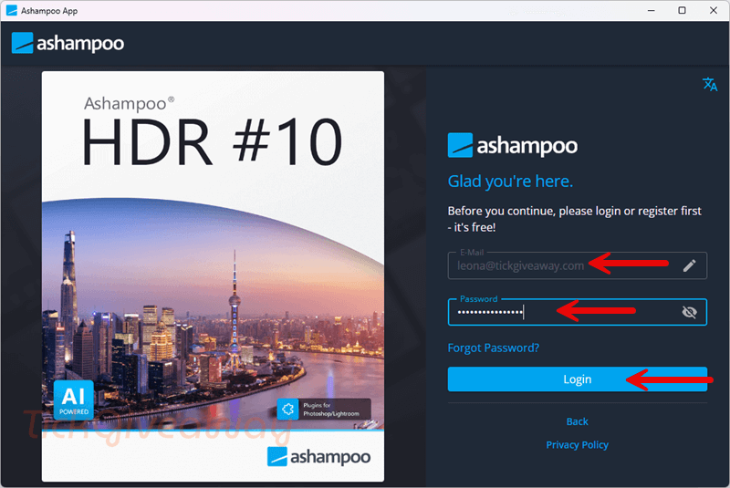 login ashampoo hdr free login ashampoo hdr free