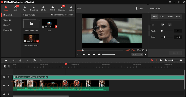 minitool moviemaker main screenshot free MiniTool MovieMaker