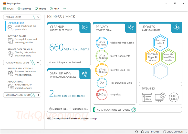 Reg Organizer Pro