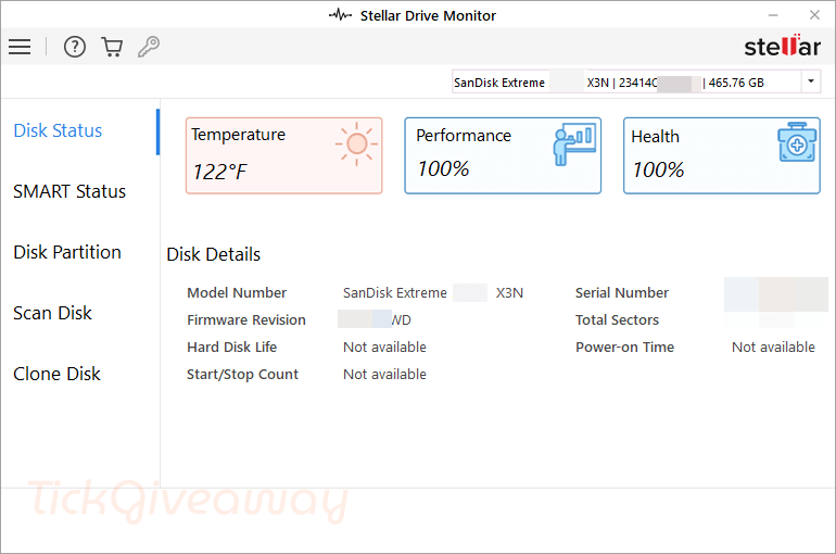 Stellar Drive Monitor