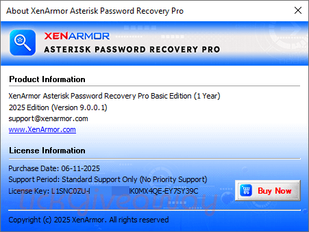 subscription asterisk password recovery pro