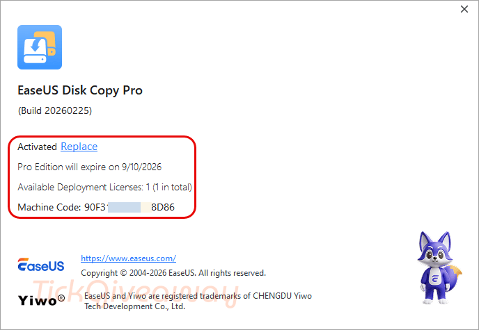 subscription easeus disk copy pro free code