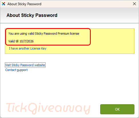 subscription sticky password premium free