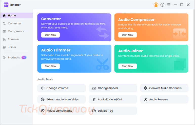 TuneBer Audio Converter