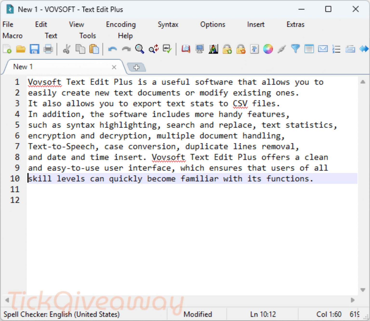 Giveaway: Vovsoft Text Edit Plus Key (100% Discount)