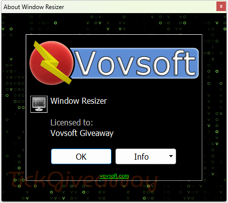about vovsoft window resizer free about vovsoft window resizer free