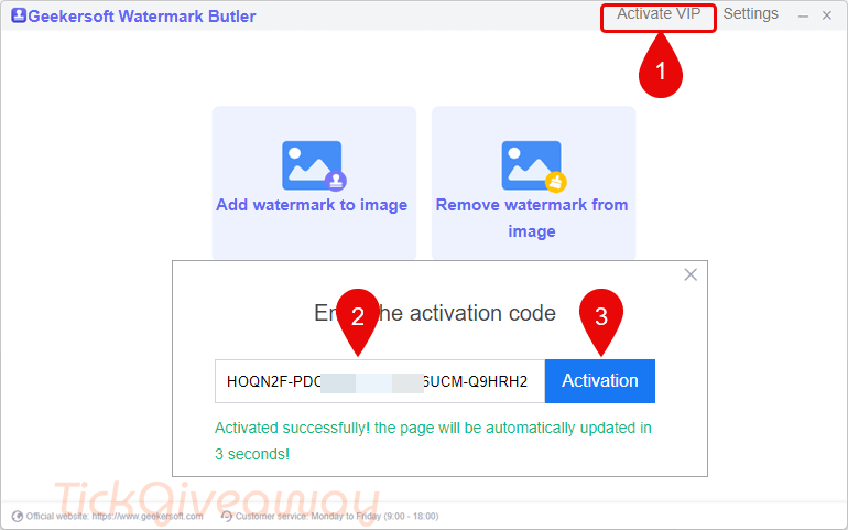 activate geekersoft watermark remover code activate geekersoft watermark remover code