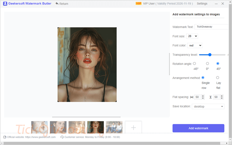 geekersoft watermark remover key free Geekersoft Watermark Remover