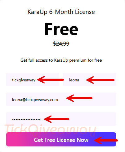 karaup for windows giveaway page karaup for windows giveaway page