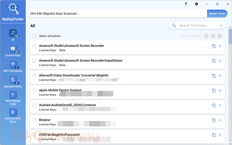 Abelssoft MyKeyFinder Plus