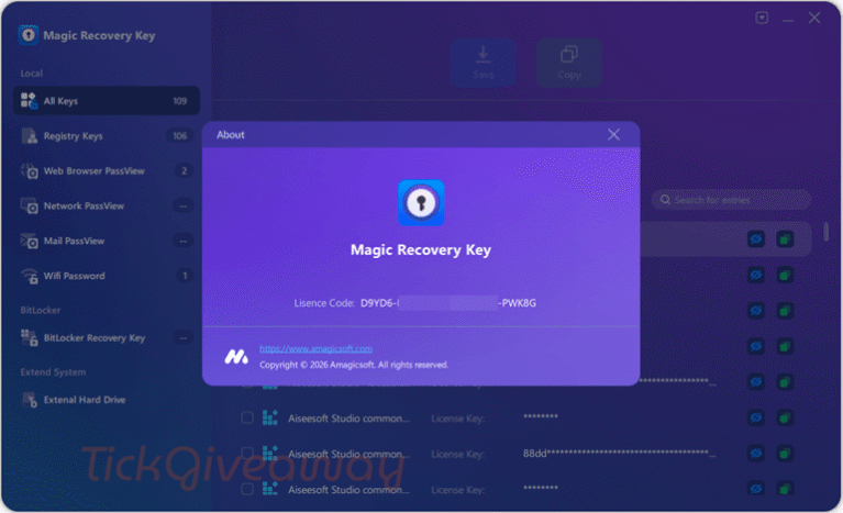 Giveaway: Magic Recovery Key License Free (100% Discount)
