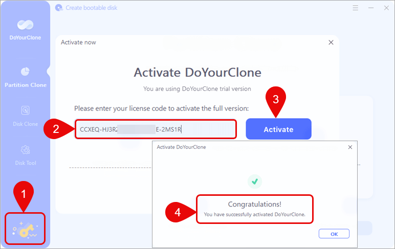 activate doyourclone for windows code