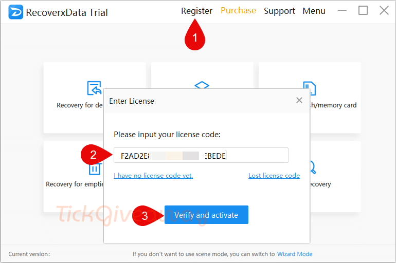 activate recoverxdata pro key activate recoverxdata pro key