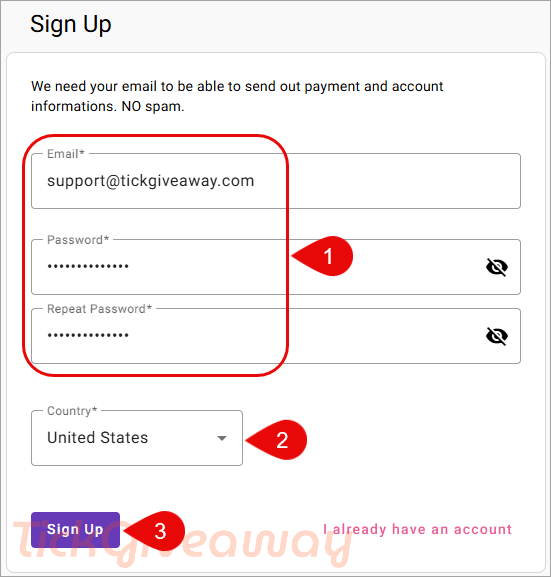 create deep art creator account