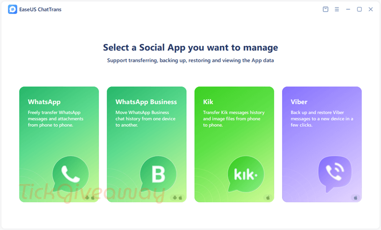 easeus chattrans main screenshot free EaseUS ChatTrans
