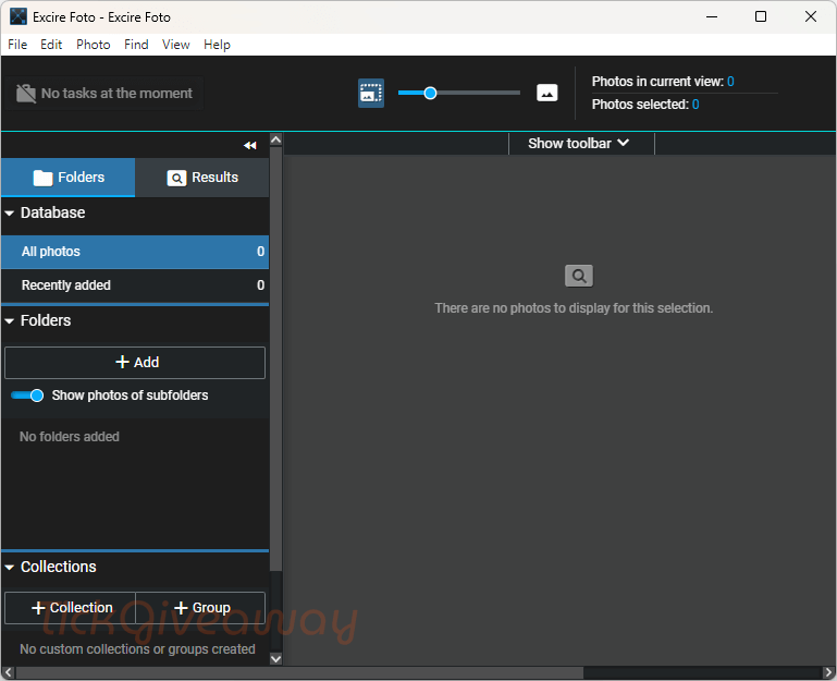excire foto light main screenshot free