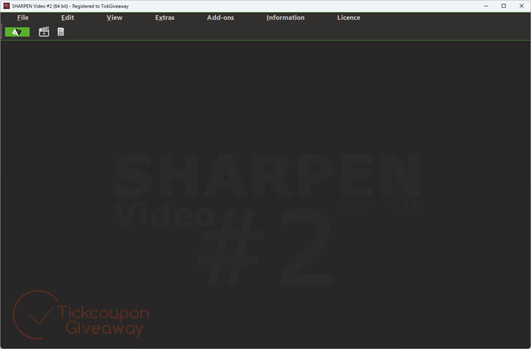 franzis sharpen video main screenshot key