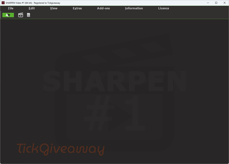 franzis sharpen video main screenshot