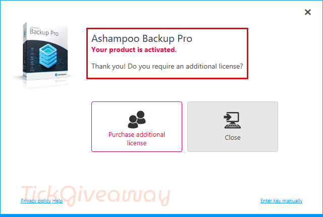 get ashampoo backup pro free