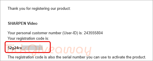 get franzis sharpen video key
