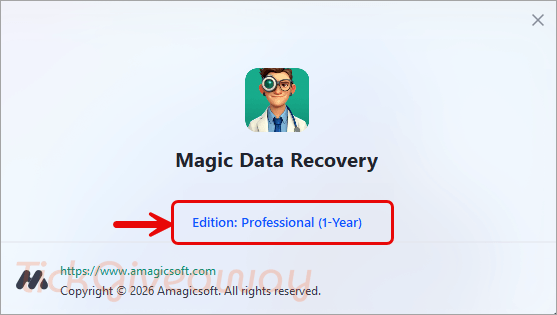get magic data recovery pro edition