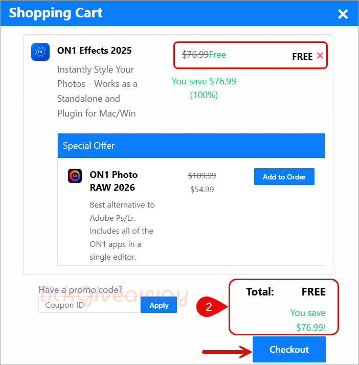 get on1 effects free