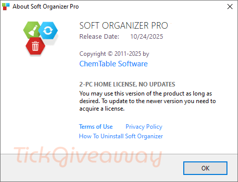 get soft organizer pro for free