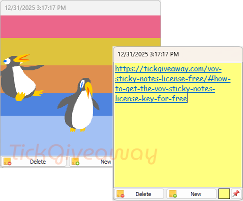 Vov Sticky Notes