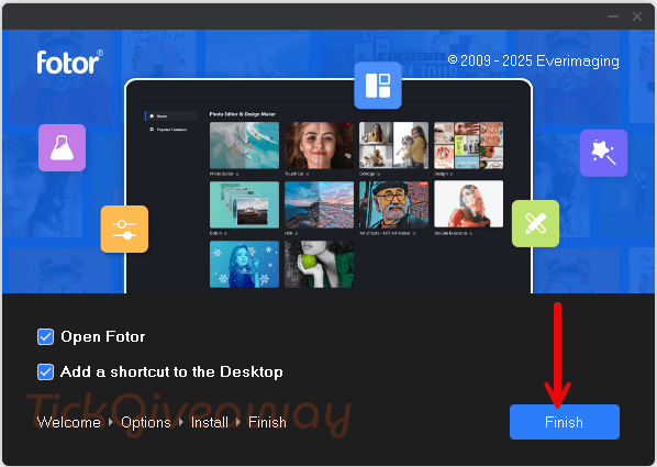 install fotor photo editor free