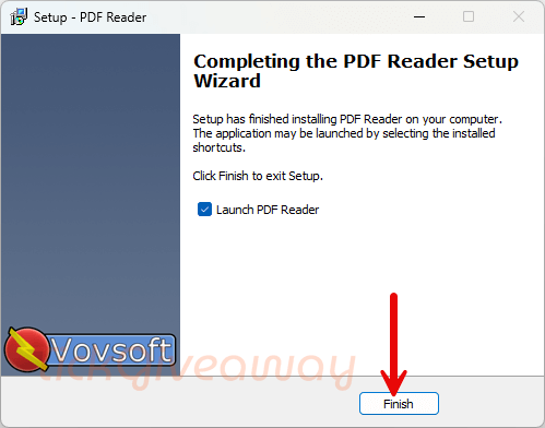 install vovsoft pdf reader free