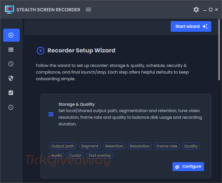 Stealth Screen Recorder